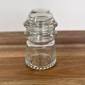 Hemingray glass insulator